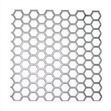 Perforert metallplate